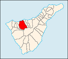 Mapa-Situación de Icod de los Vinos